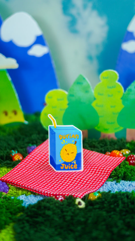 durian juice sticker