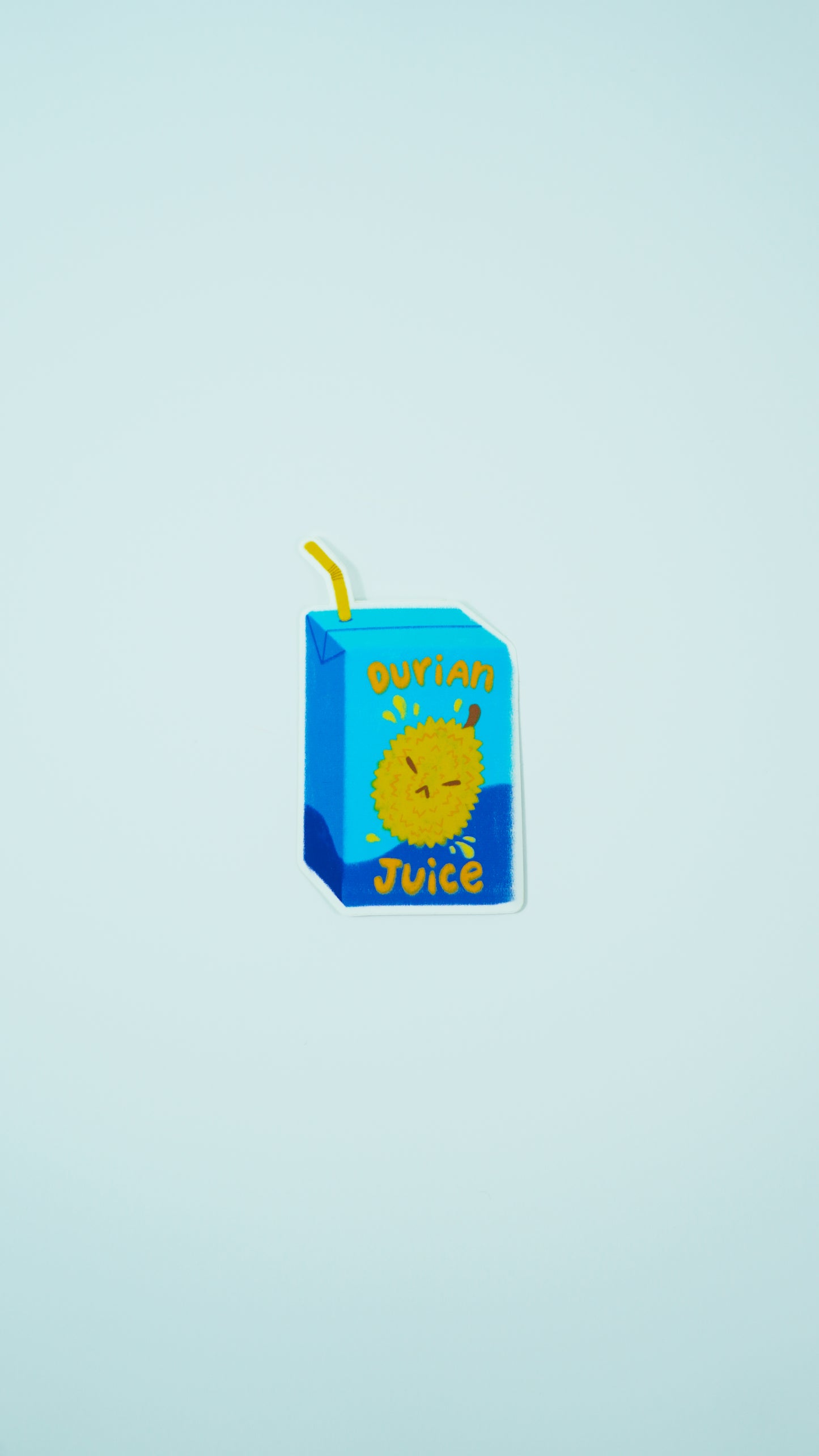 durian juice sticker