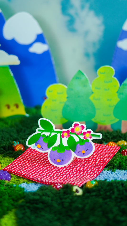 mangosteen on the vine sticker