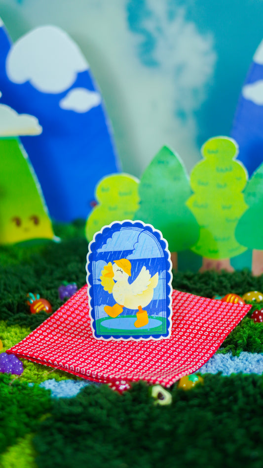 fun in the rain sticker