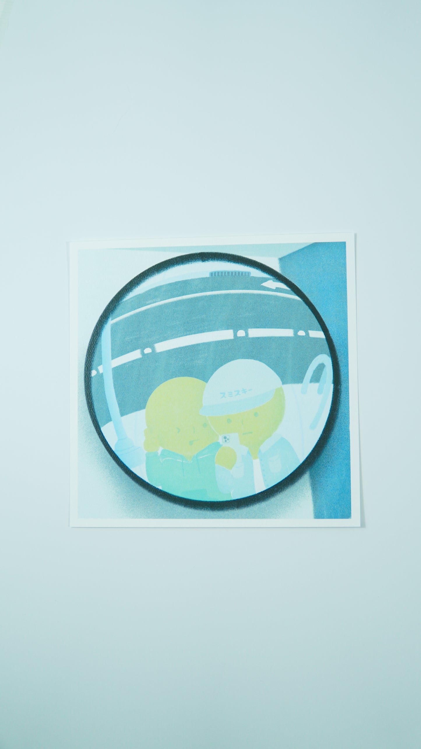 Smiski 8x8 Print