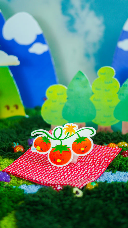 tomatoes on the vine sticker