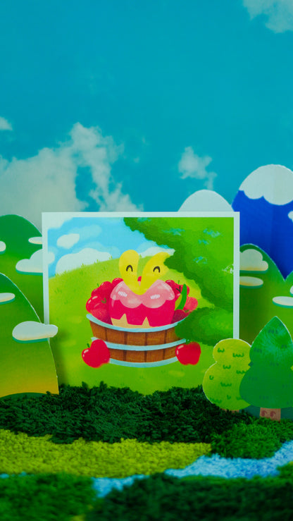Applin 8x8 Print