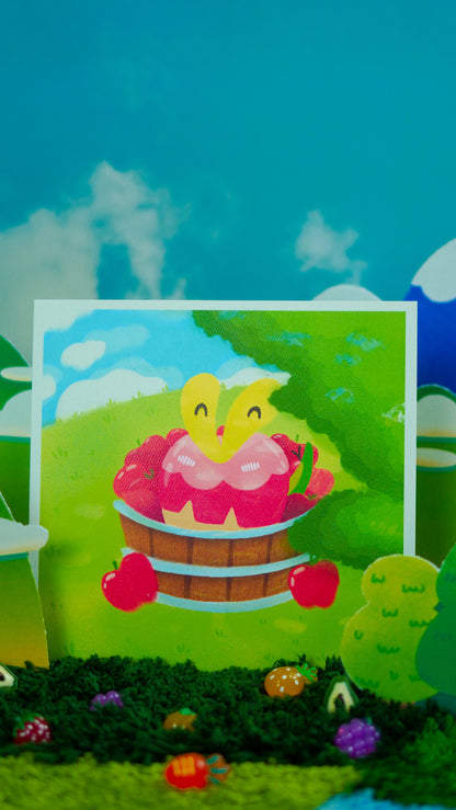 Applin 8x8 Print