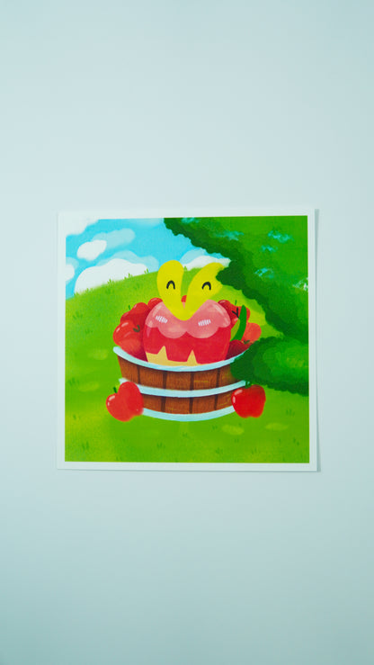Applin 8x8 Print