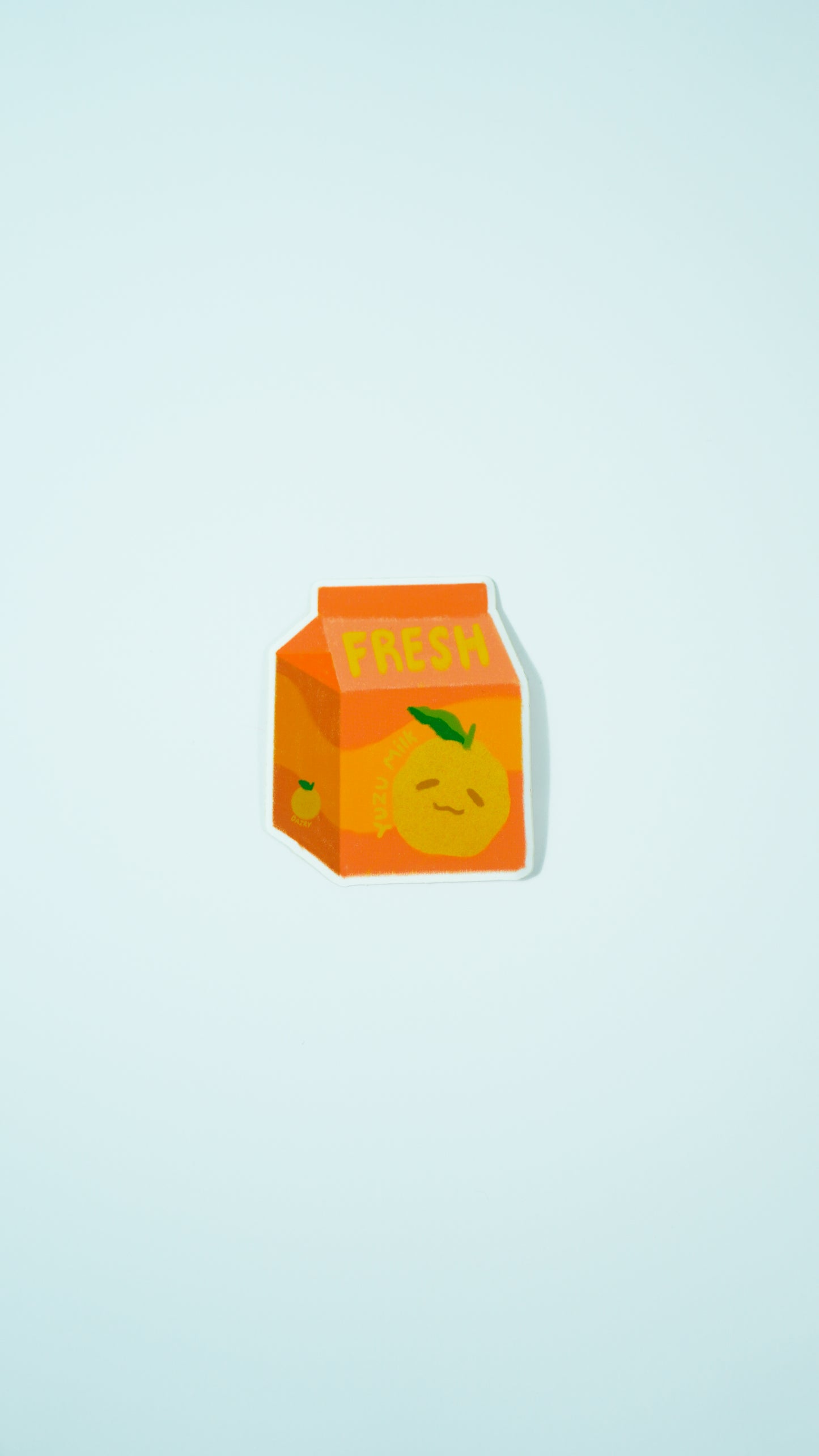 yuzu milk sticker