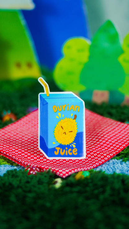 durian juice sticker