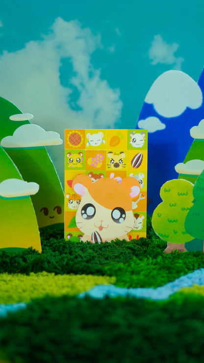 Hamtaro Postcard 4x6