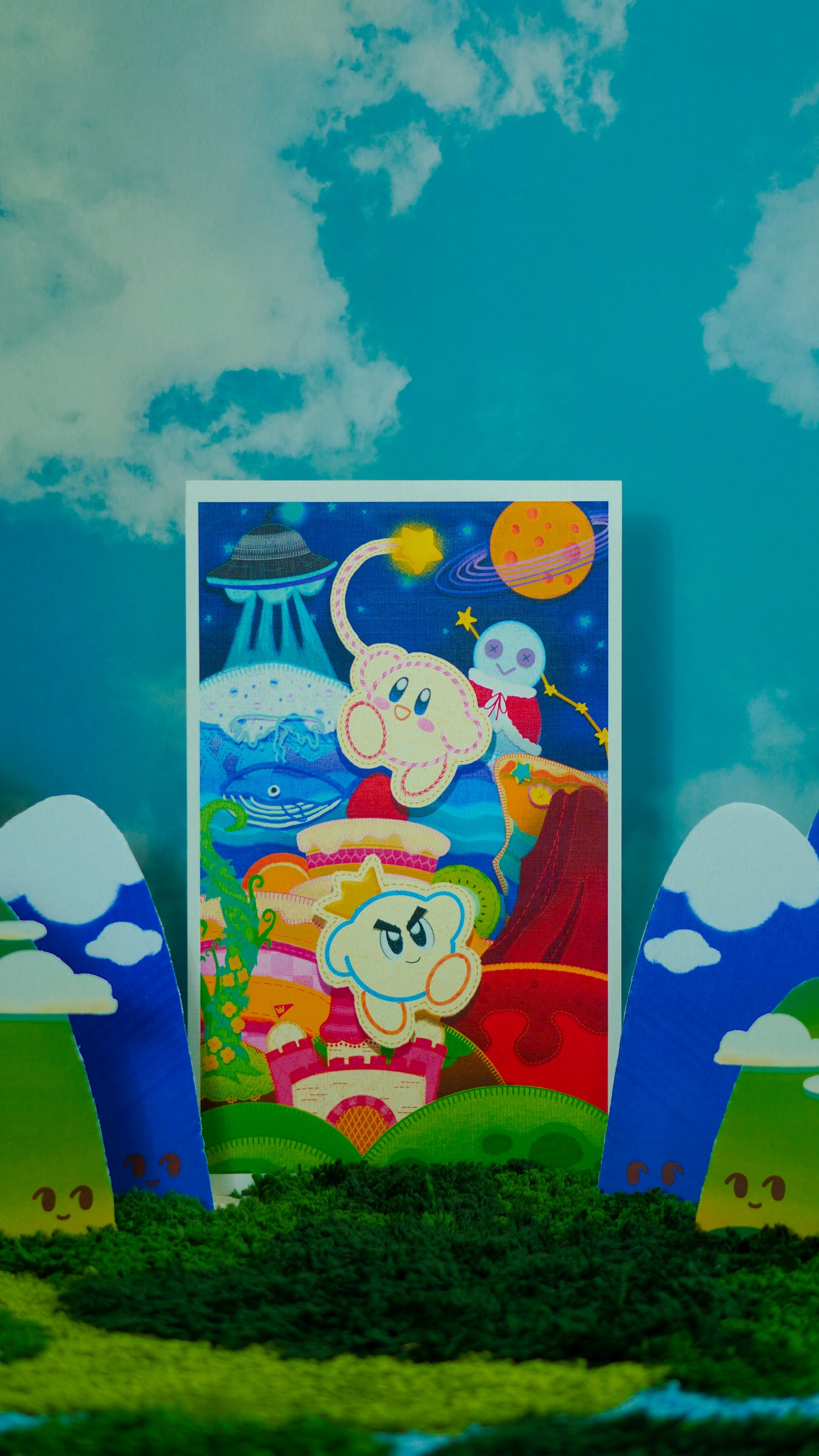 Kirby Yarn 8x14 Print