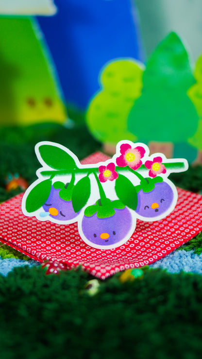 mangosteen on the vine sticker