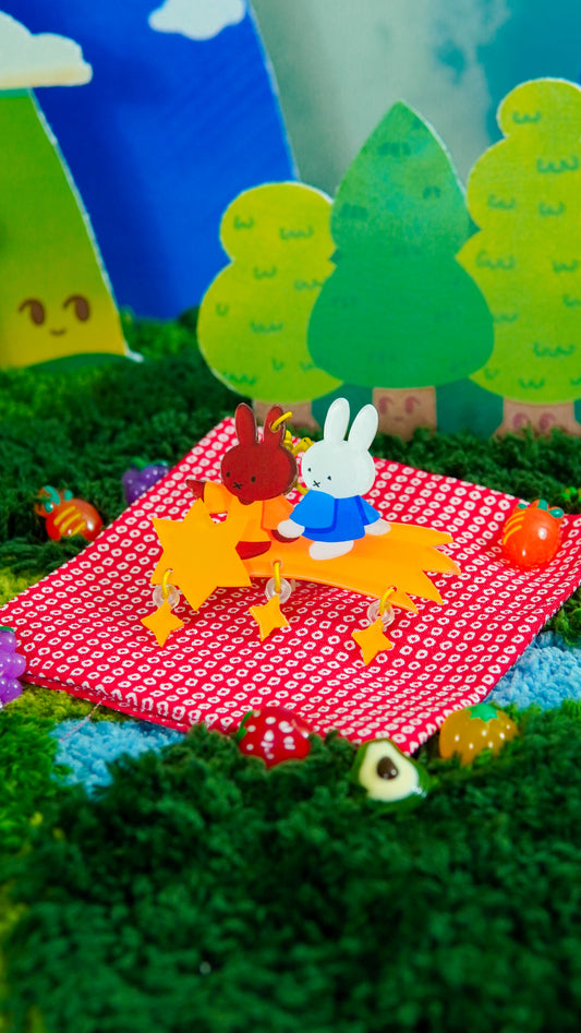 Bunny Shooting Star Charm