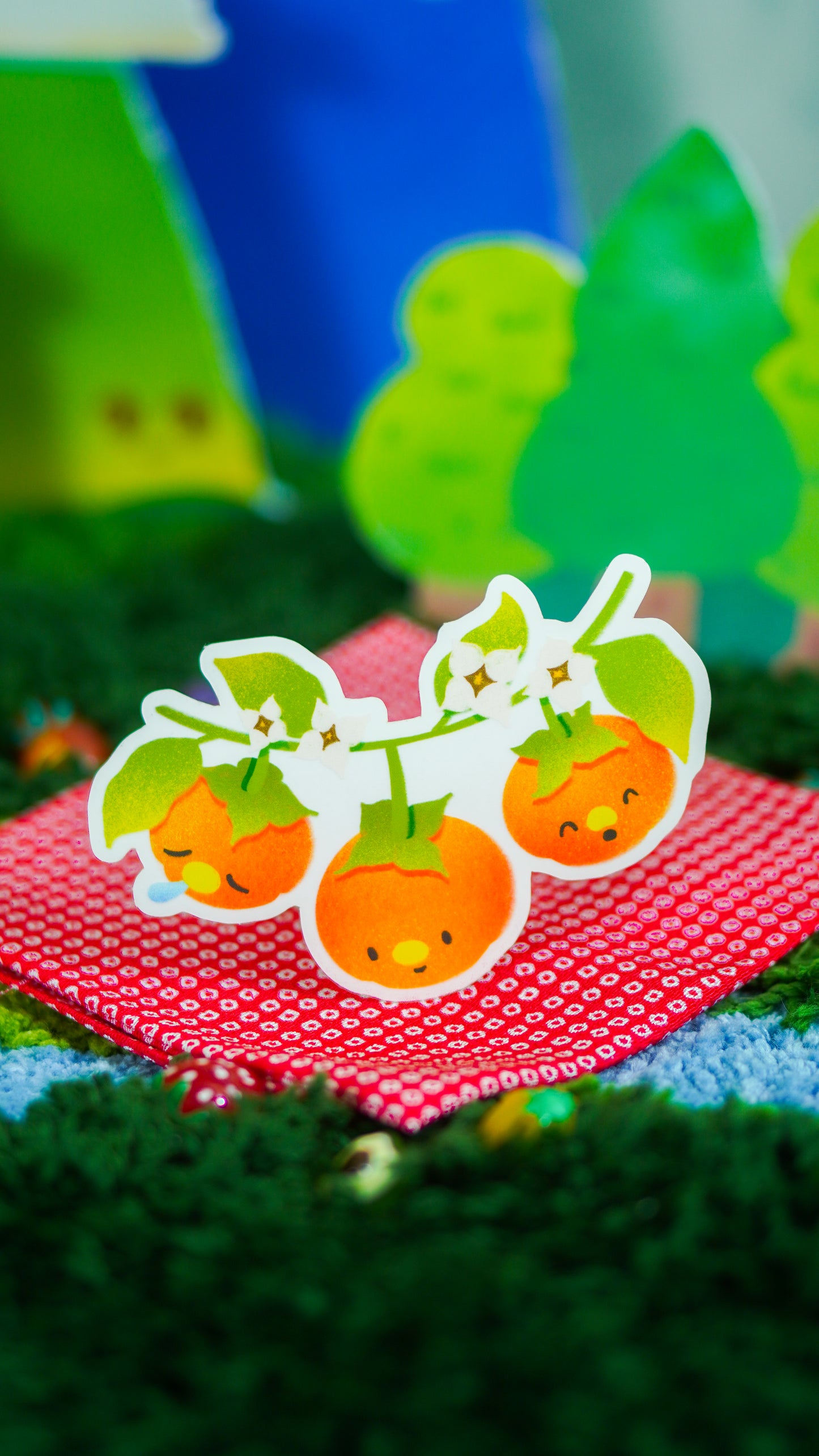 persimmons on the vine sticker