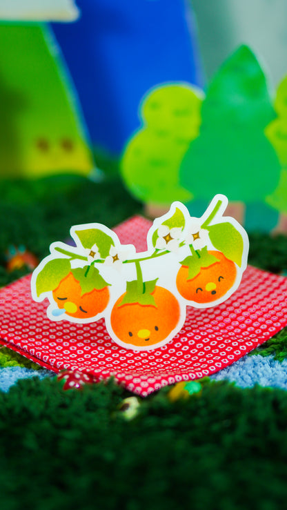 persimmons on the vine sticker