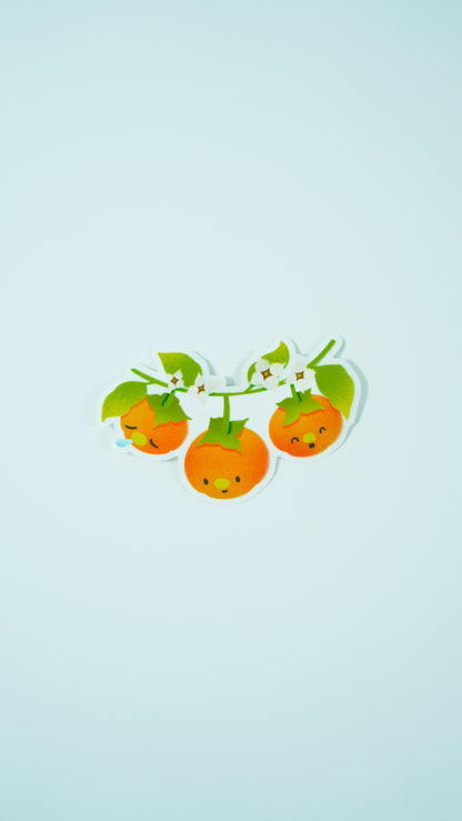 persimmons on the vine sticker
