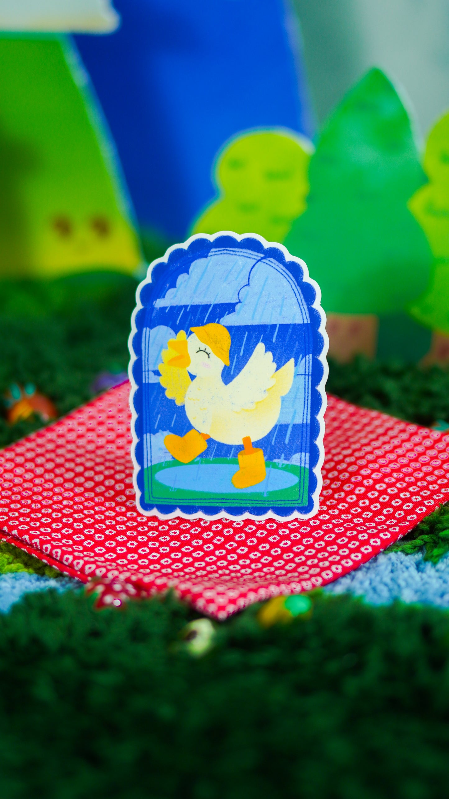 fun in the rain sticker