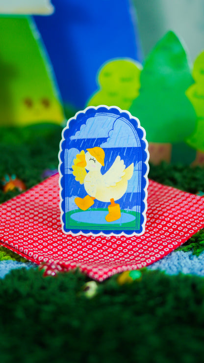 fun in the rain sticker