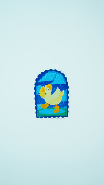 fun in the rain sticker