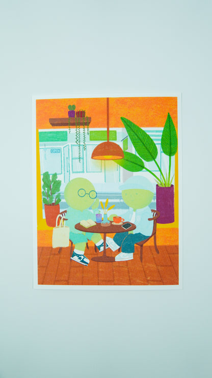 Smiski 8x11 Print