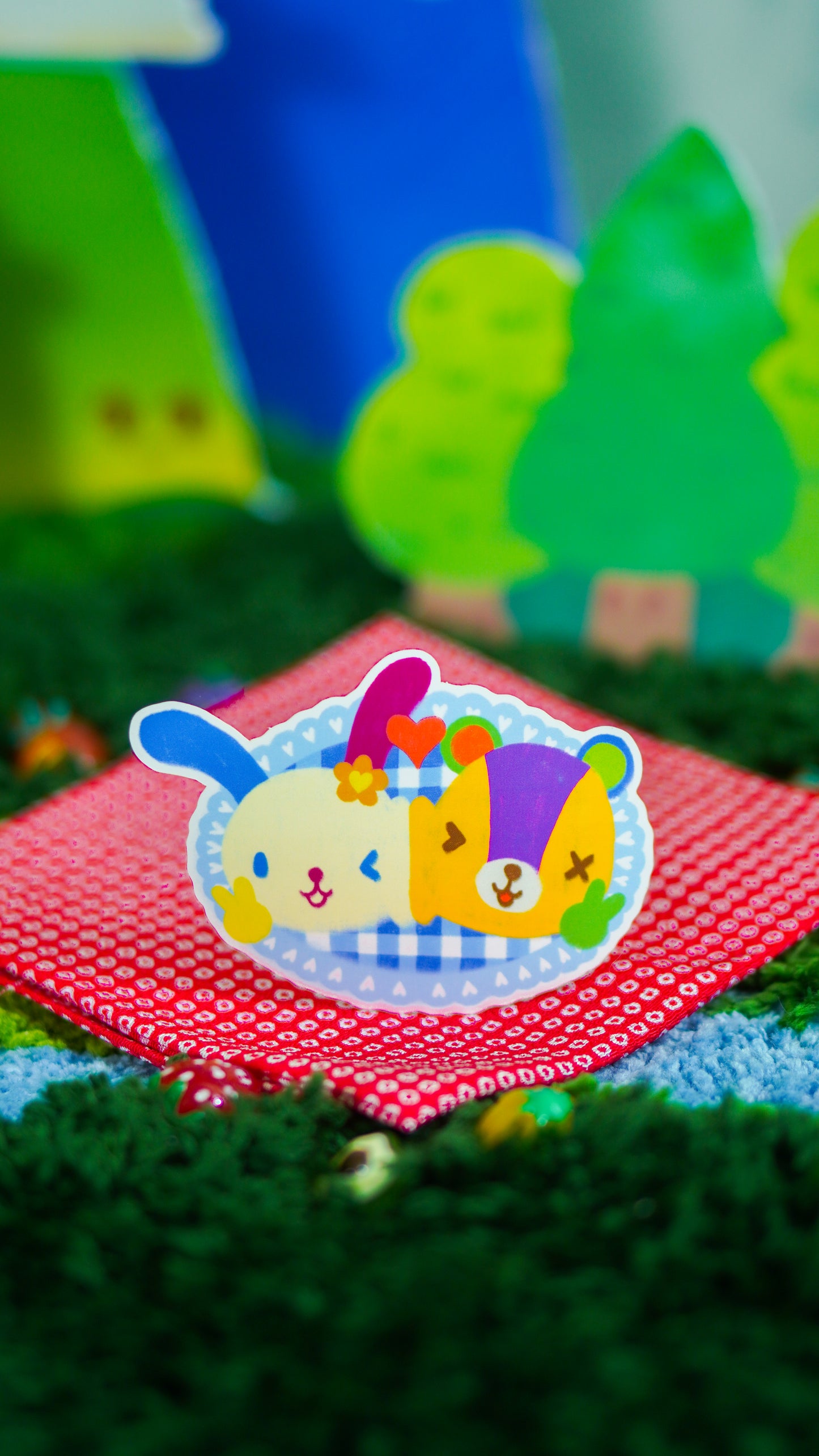 stitches x usahana besties sticker