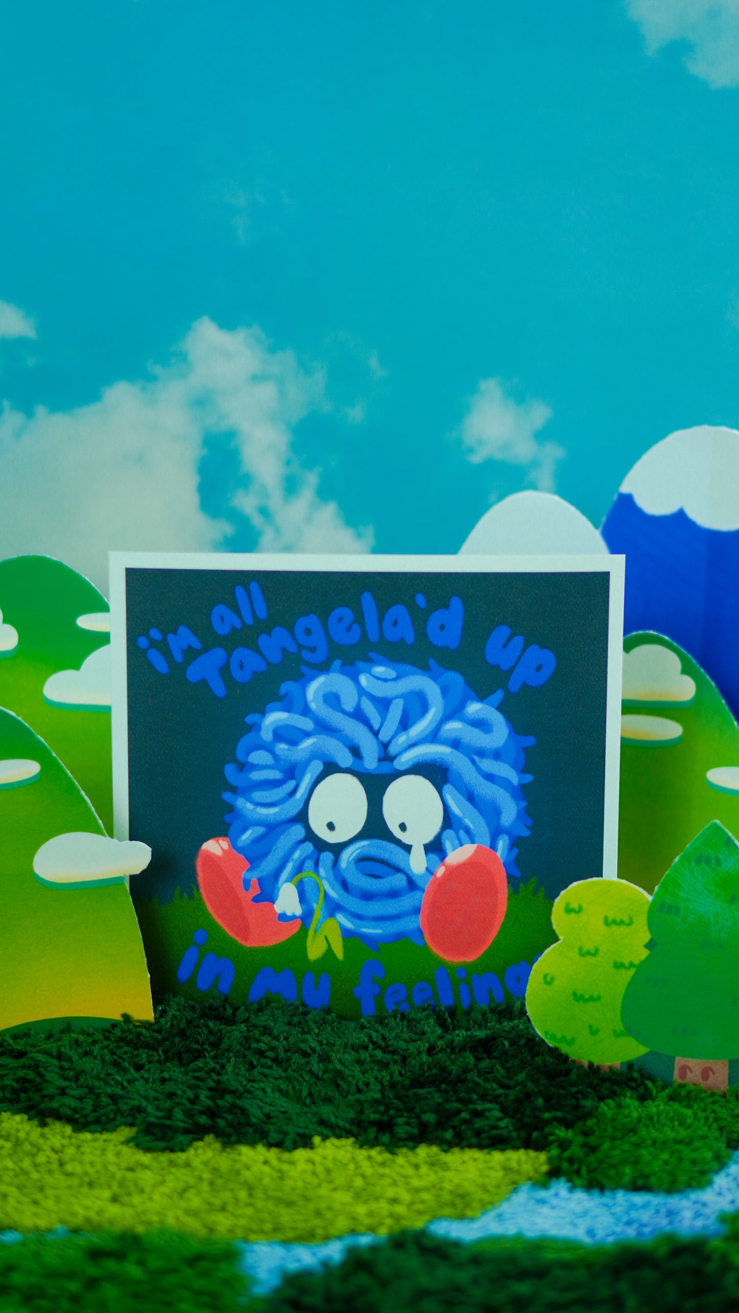 Tangela 8x8 Print