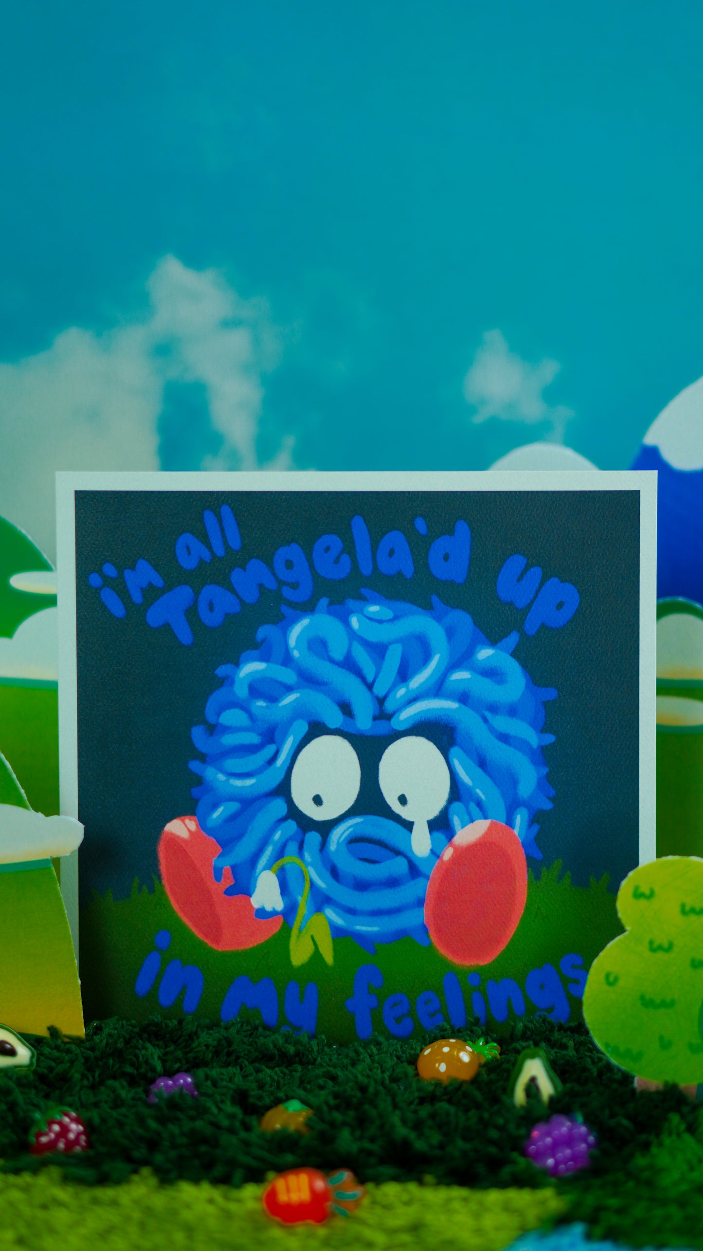 Tangela 8x8 Print