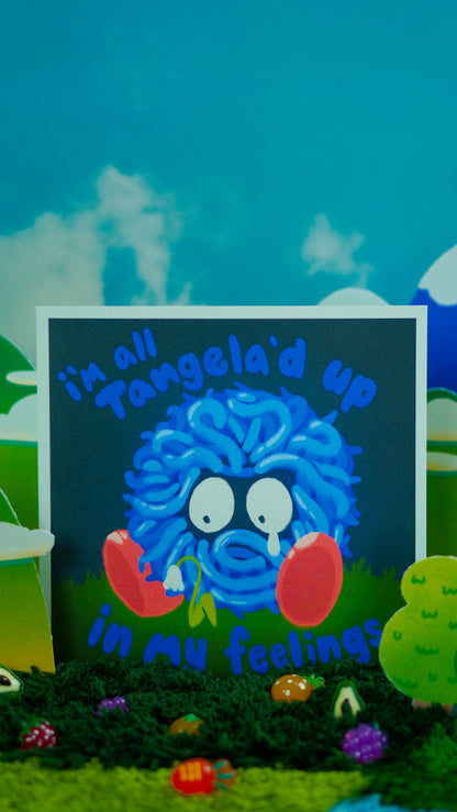 Tangela 8x8 Print