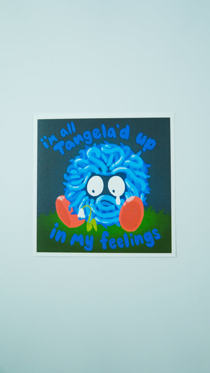 Tangela 8x8 Print